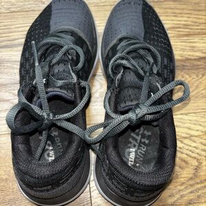 Under Armour Black and Gray Athletic Shoes